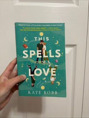 This Spells Love by Kate Robb - Teal Green Paperback